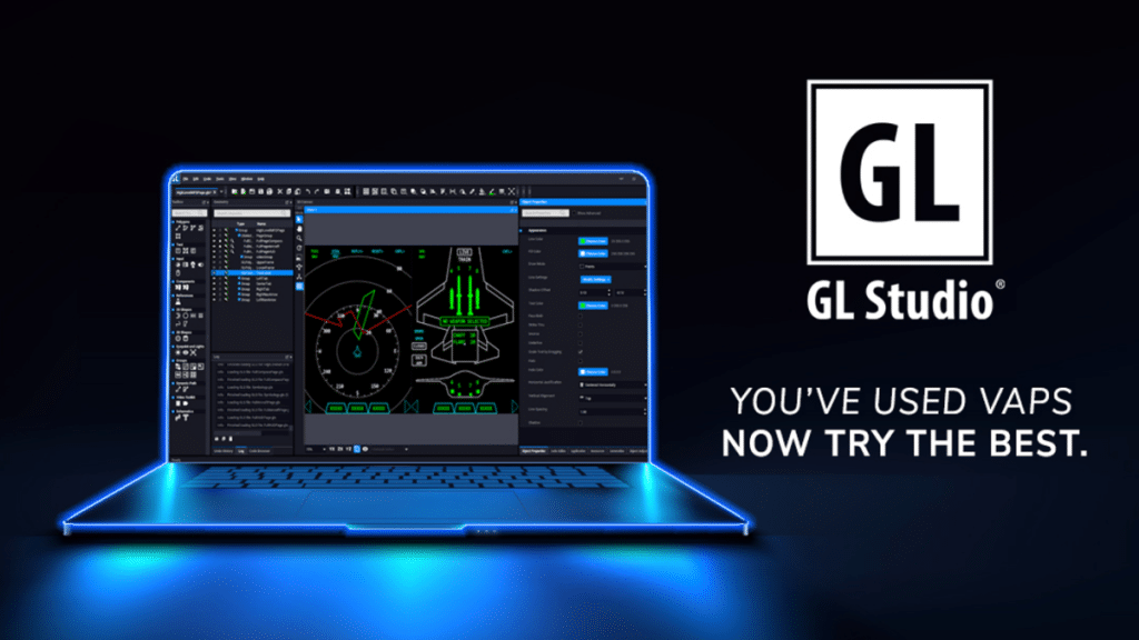 Gain A Competitive Edge In Aviation With DiSTI’s GL Studio® High-Performance HMI Tools