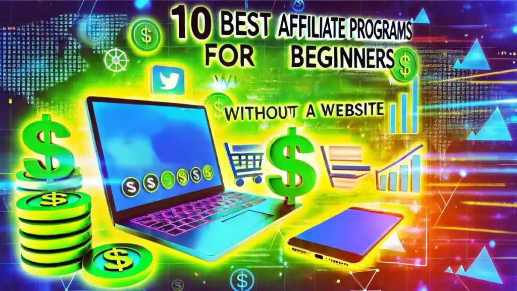 10 Best Affiliate Programs for Beginners Without a Website