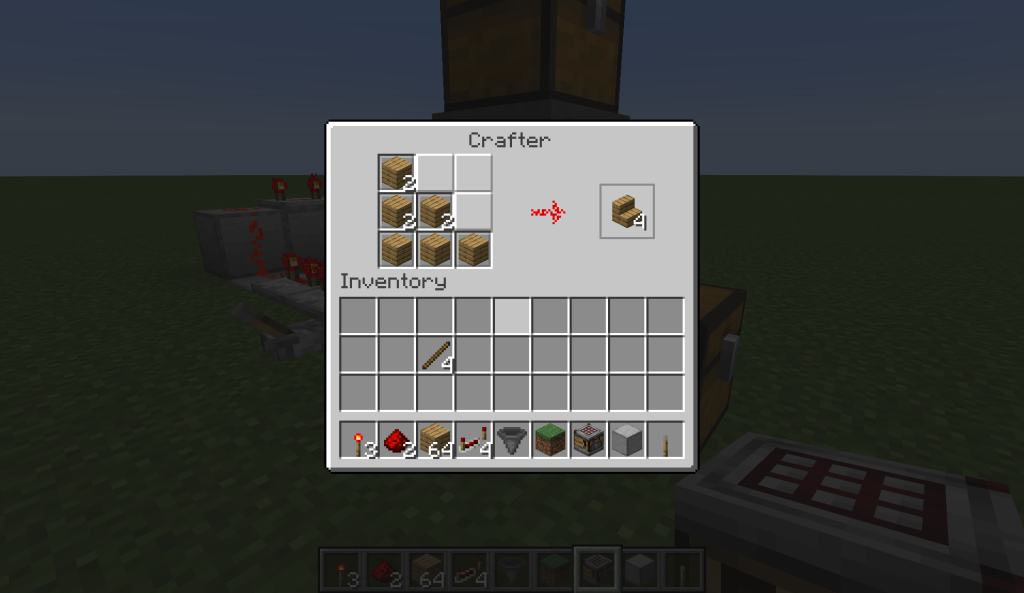 Autocrafter Recipe: Minecraft Crafting Ideas