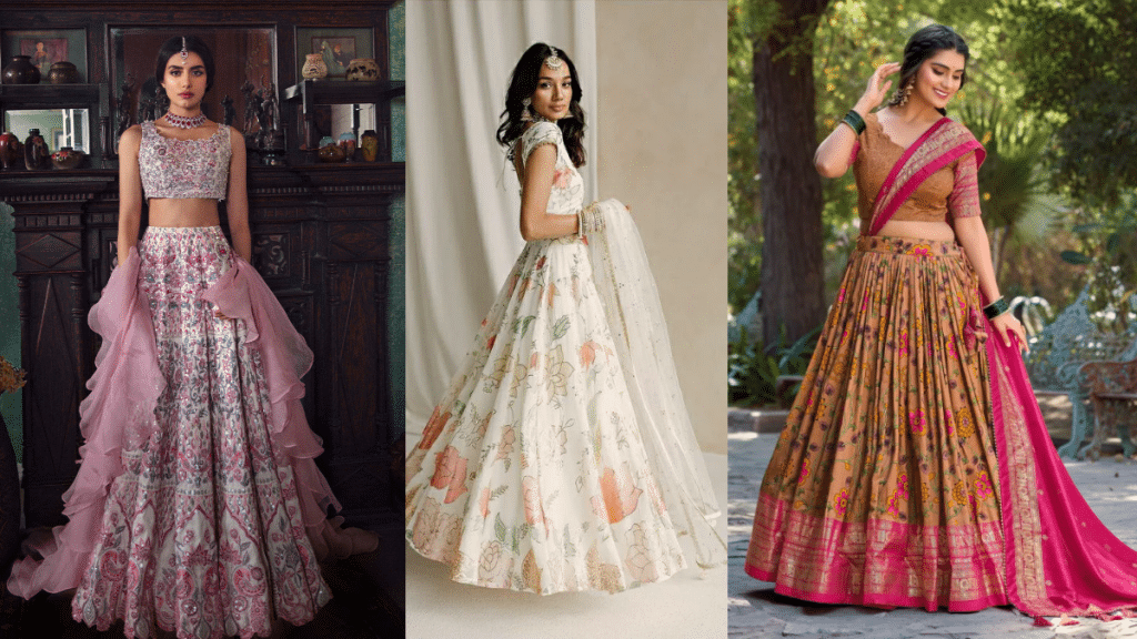 The Rise of Designer Printed Lehengas