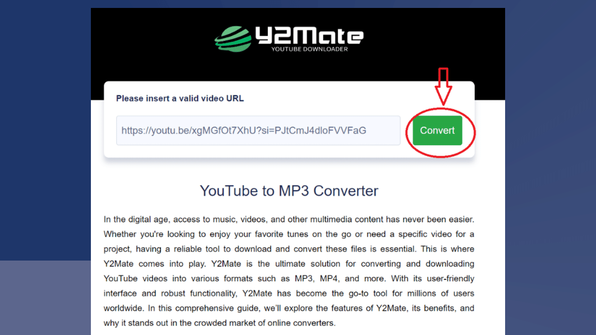 Y2Mate Review The Best Tool for YouTube to MP3 Conversion