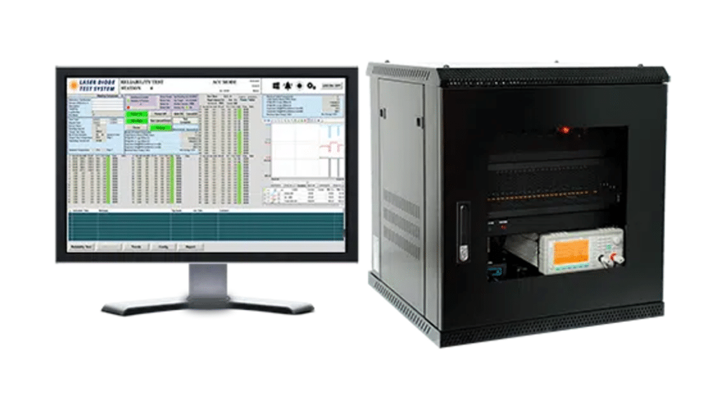 AI Robots and Laser Diode Testing