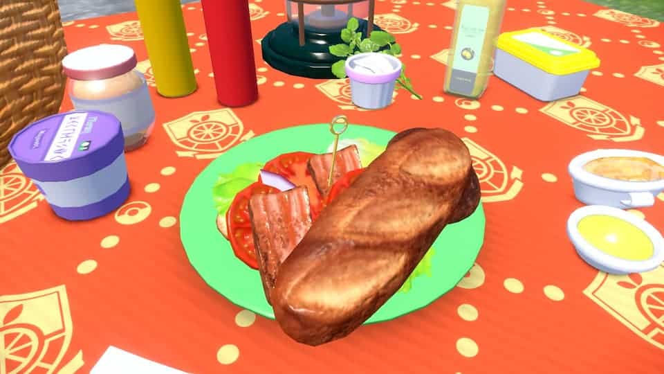 Pokemon Scarlet Shiny Sandwich Recipes