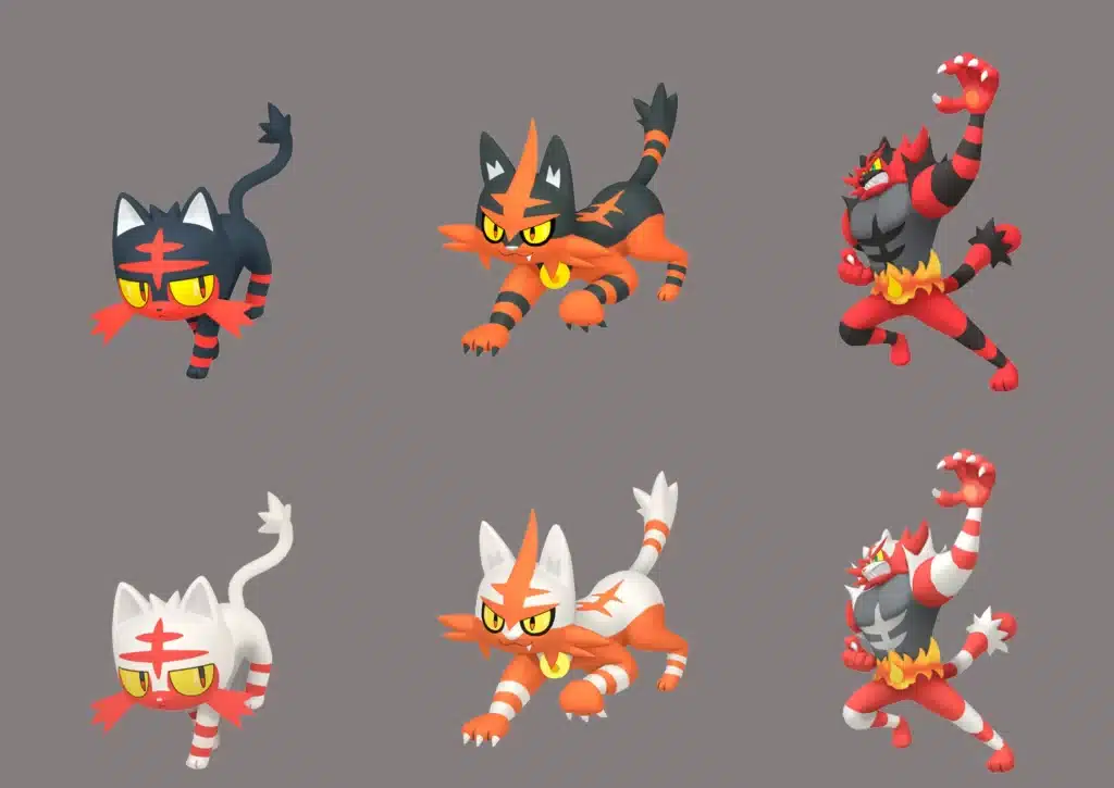 Shiny Litten Pokemon Go