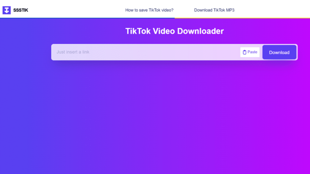 ssstik.io The Ultimate Tool to Download TikTok Videos Instantly