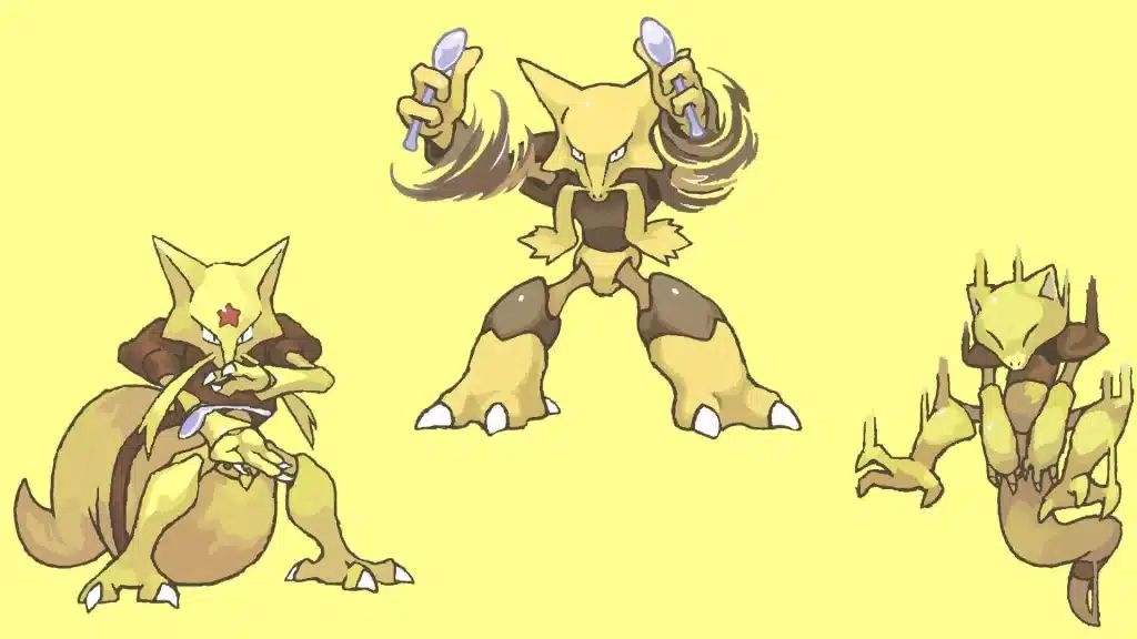 Kadabra to Alakazam