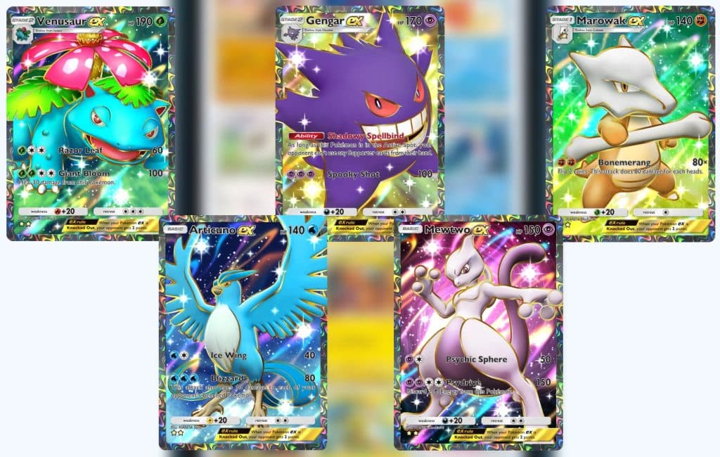 Rainbow Rare Cards