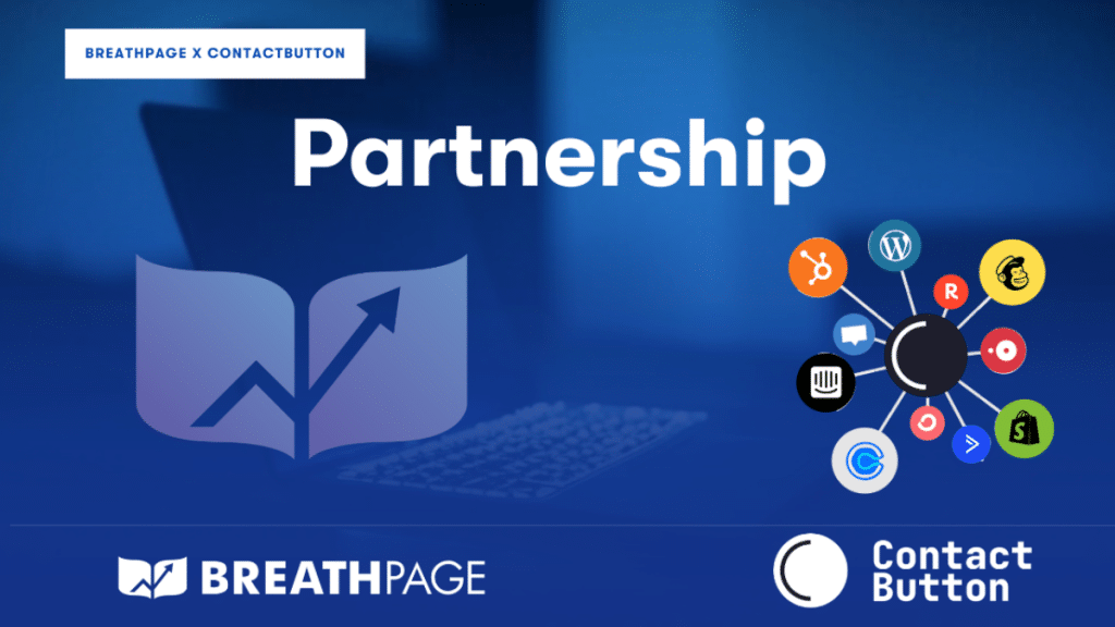 Breathpage Partners With Contact Button For Better Website Experiences