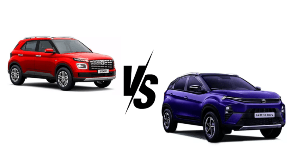 Tata Nexon vs Hyundai Venue A Detailed Comparison of Features and Performance