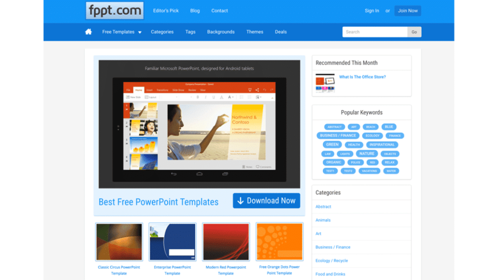 FPPT.com Free PowerPoint Templates for High-Quality Presentations