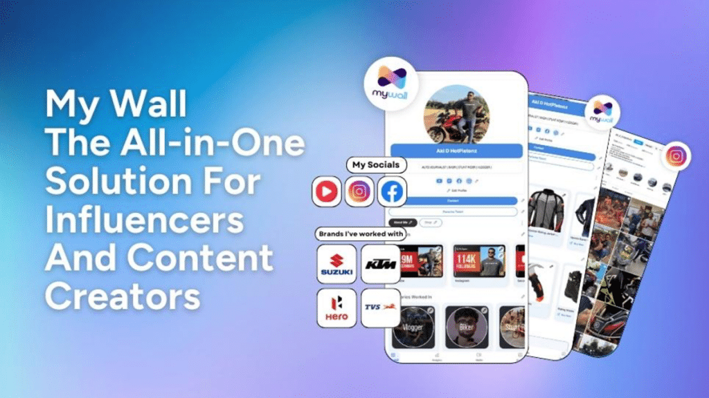 My Wall - The All-in-One Solution For Influencers And Content Creators