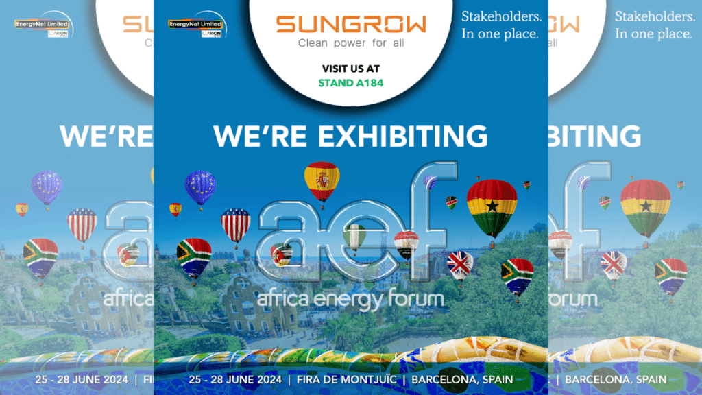 Sungrow Attends Africa Energy Forum 2024 with the Latest Energy Storage Solution