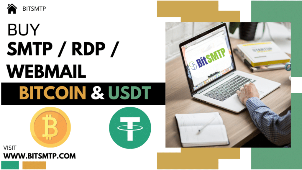 Buy SMTP, Webmail, and RDP Services with Bitcoin or USDT