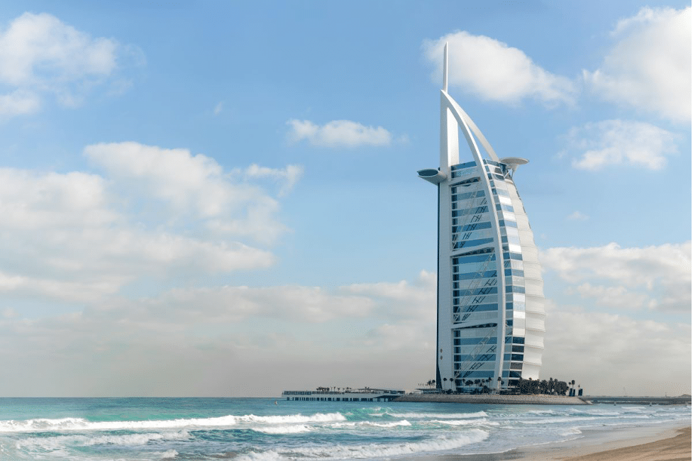 Burj Al Arab in the morning