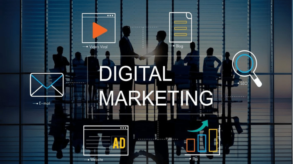 Image showing digital marketing concepts