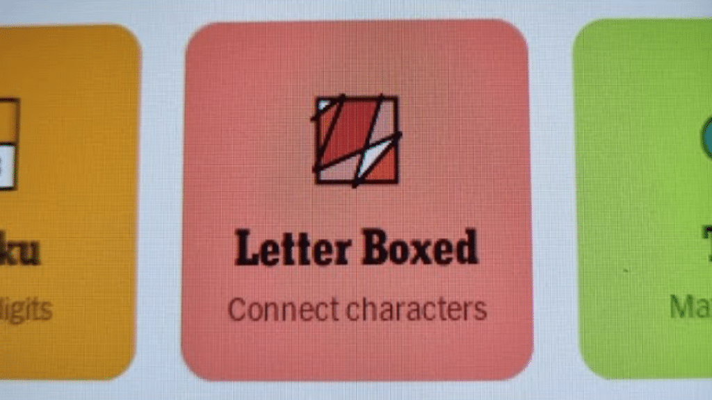 How to Play Letter Boxed?
