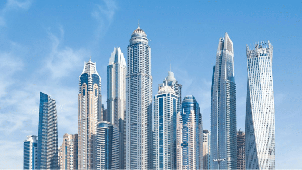 Skyline of Dubai