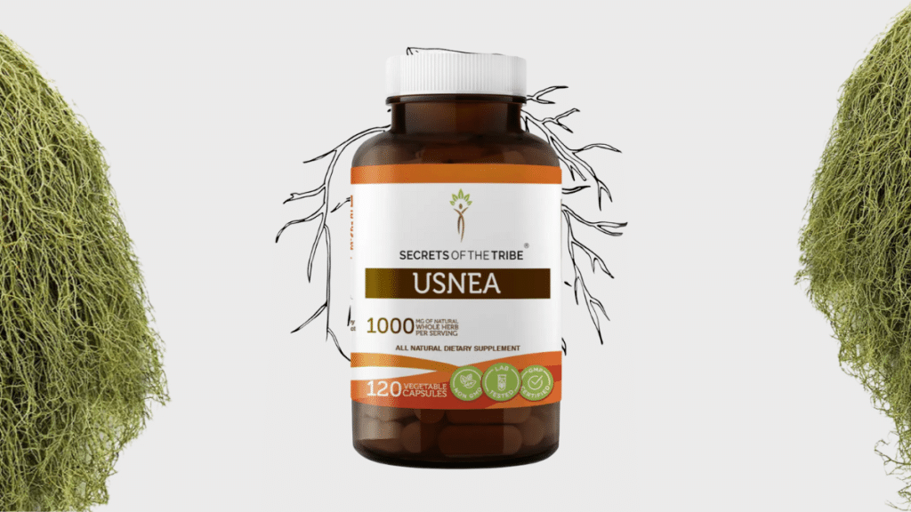 Natural Respiratory Health Support with Usnea Capsules