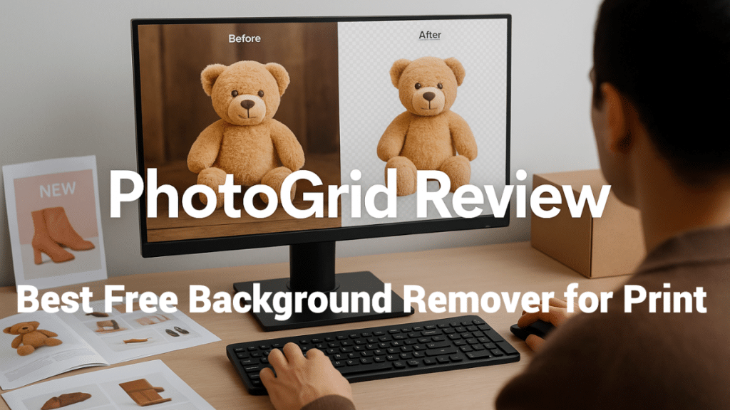 PhotoGrid Review Best Free Background Remover for Print 2025