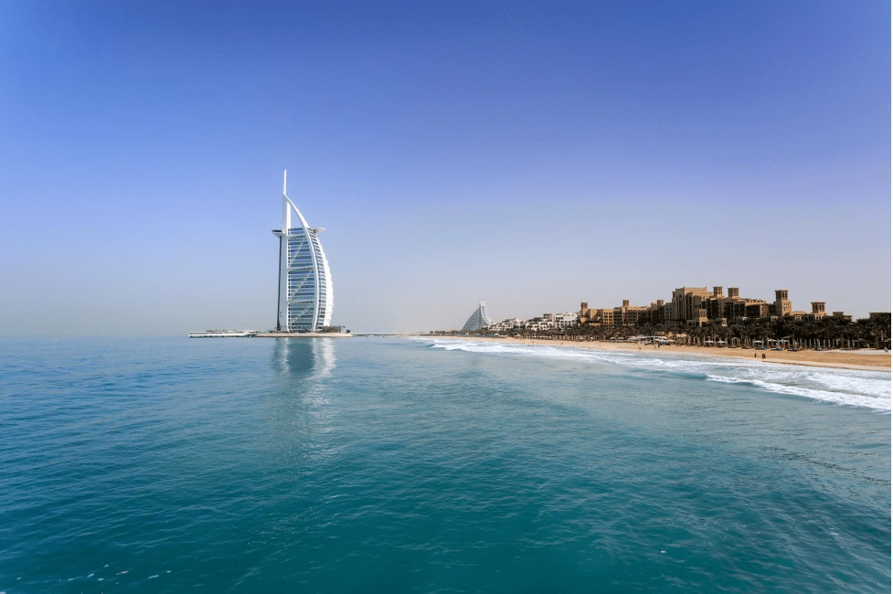 Burj Al Arab on a sunny day