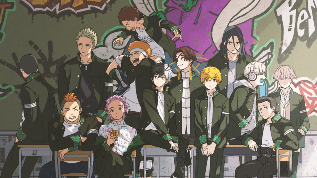 WIND BREAKER Season 2 Anime and Manga Characters and Their Names