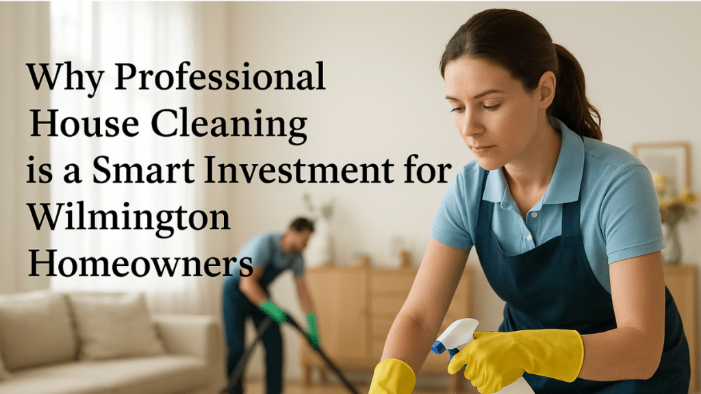 Why Professional House Cleaning is a Smart Investment for Wilmington Homeowners