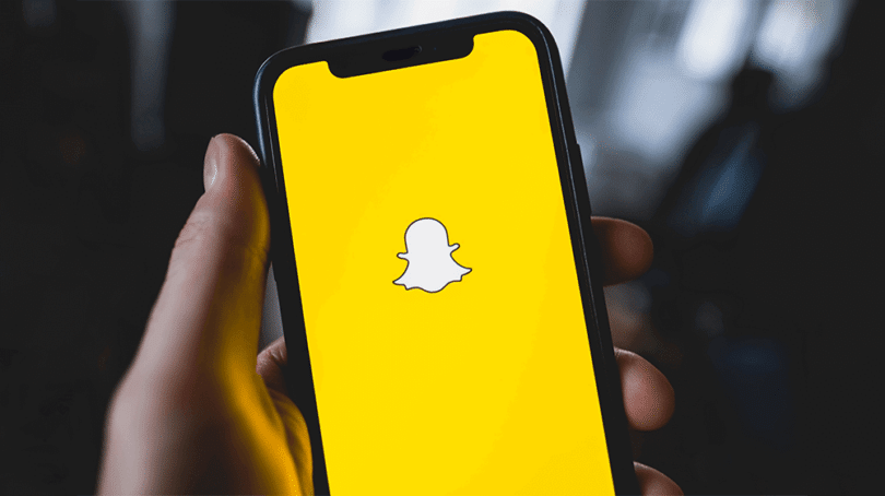 Snapchat on iphone screen
