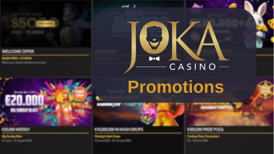 Bonuses and Promotions at Jokaroom Casino
