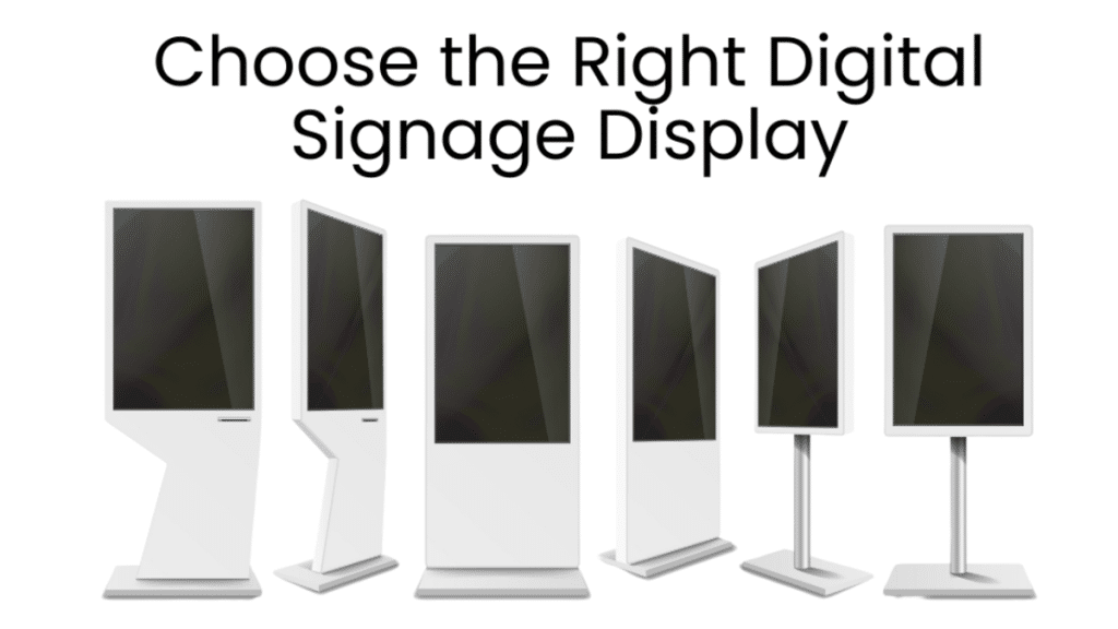 Choosing a Digital Signage Display The Ultimate Guide