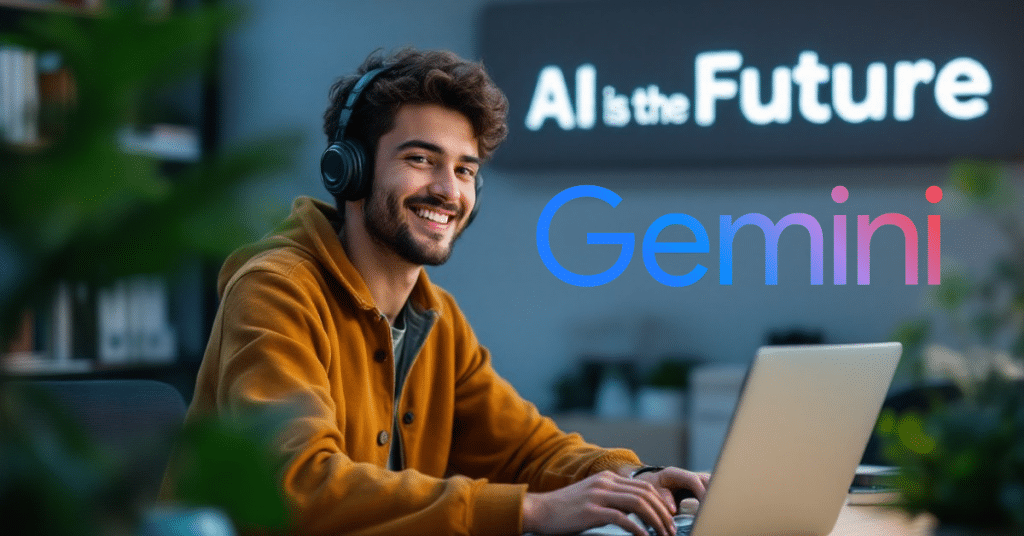 How AI Tools Like Gemini and ChatGPT Are Replacing Google for Students and Professionals - AI illustration