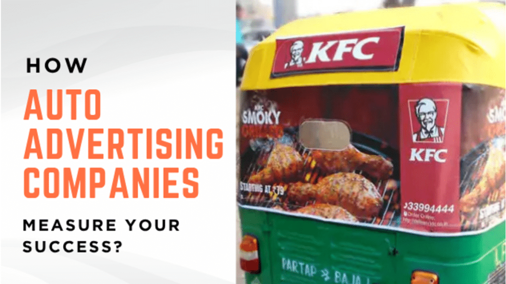 How Auto Advertising Companies Measure Your Success?