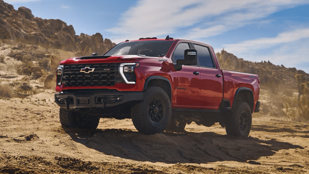 Off-Road Package Features For Silverado 1500 Trail Use