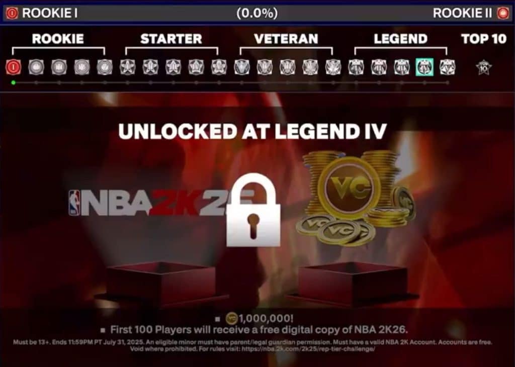 Rep Rewards 2K25: Your REP in NBA 2K25 MyTeam