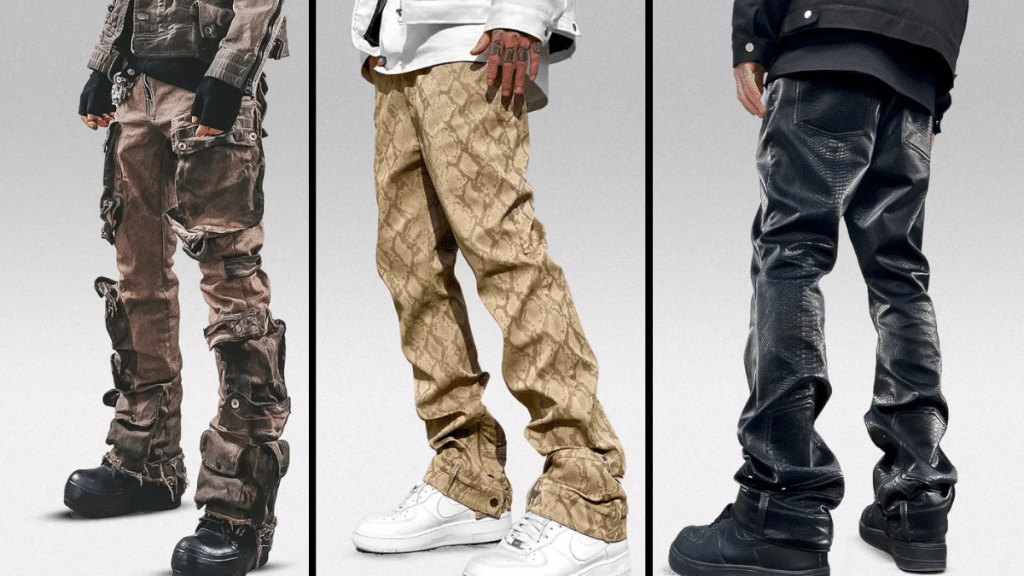The Rise of Cyberpunk Pants for Men Where Futurism Meets Streetwear