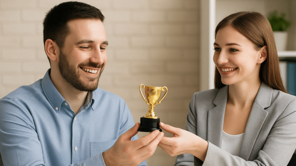 The Tangible Touch Why Physical Awards Outshine Digital Praise
