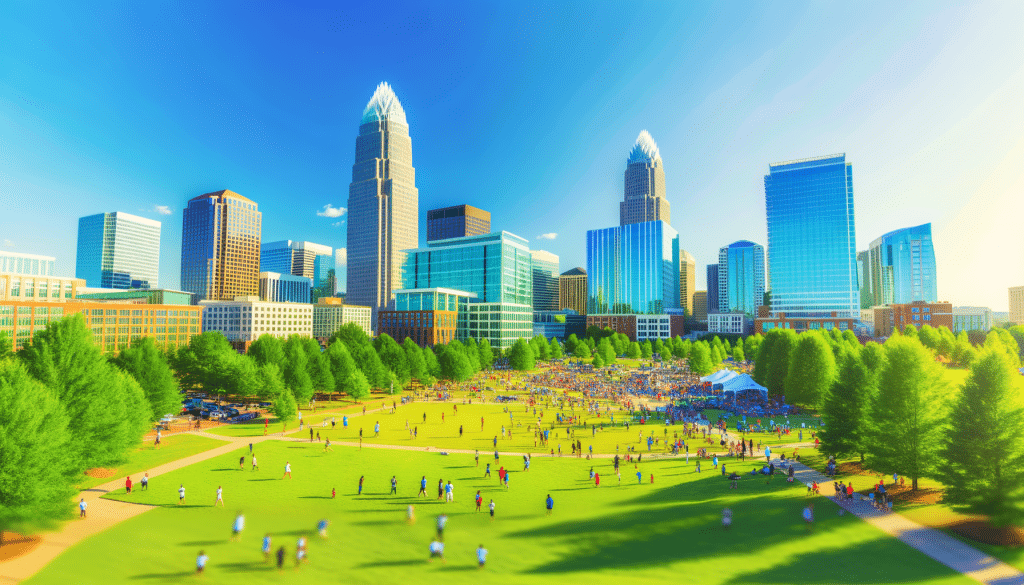 Charlotte, NC cityscape - featured image for relocation article