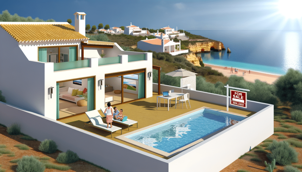 Modern Portuguese villa, Algarve, hybrid holiday and residential realty