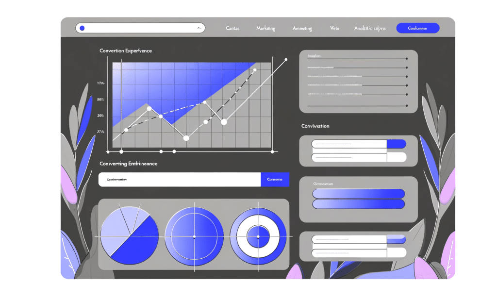 Professional illustration showing website conversion optimization, user experience improvements, and modern web design for the article 'Why Your Website Isn’t Converting (and How to Fix It Without Rebuilding Everything from Scratch)'