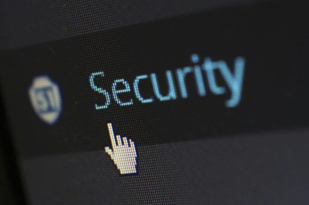 GDPR and online security concept