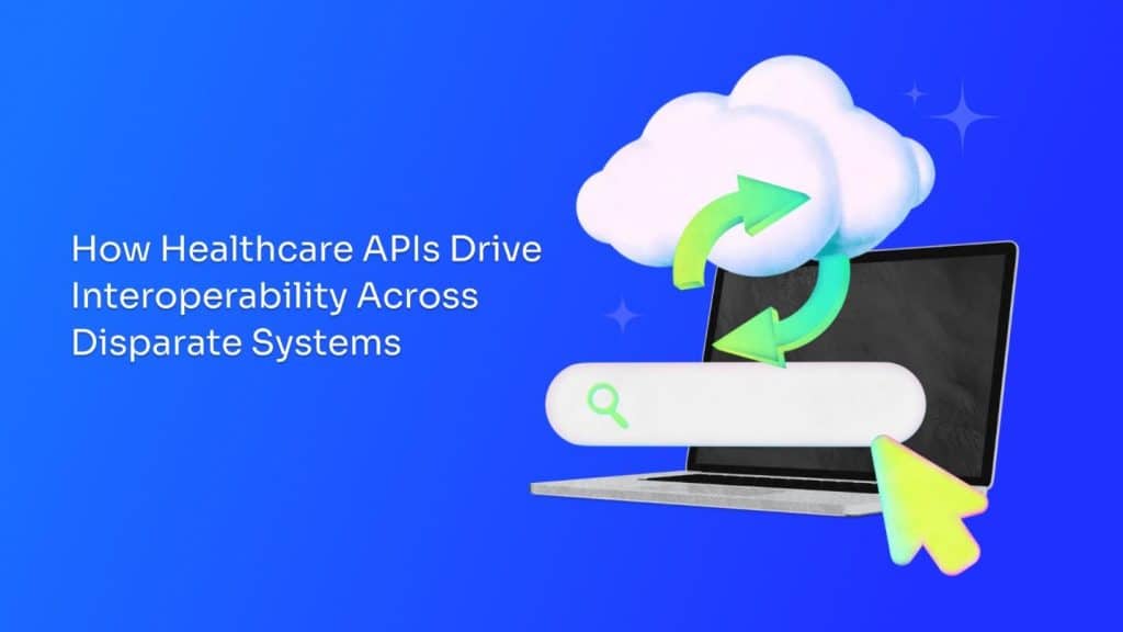 A computer with a cloud and arrows