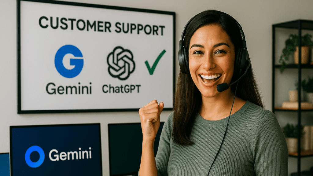 AI ChatBots from ChatGPT and Gemini Cut My Customer Support Costs by 70% in Two Weeks