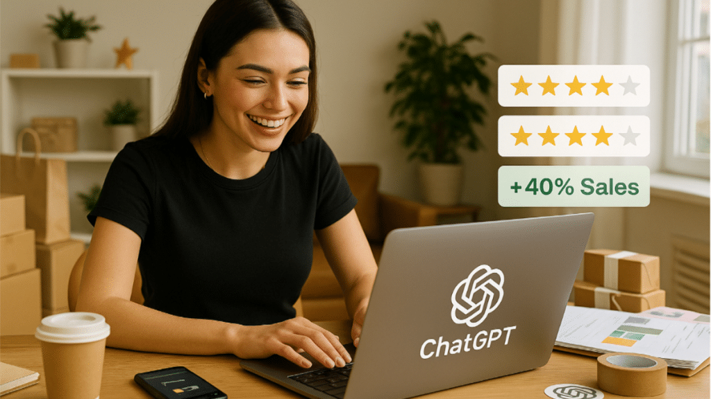 ChatGPT Boosted My E-Commerce Reviews - Sales Jumped 40%