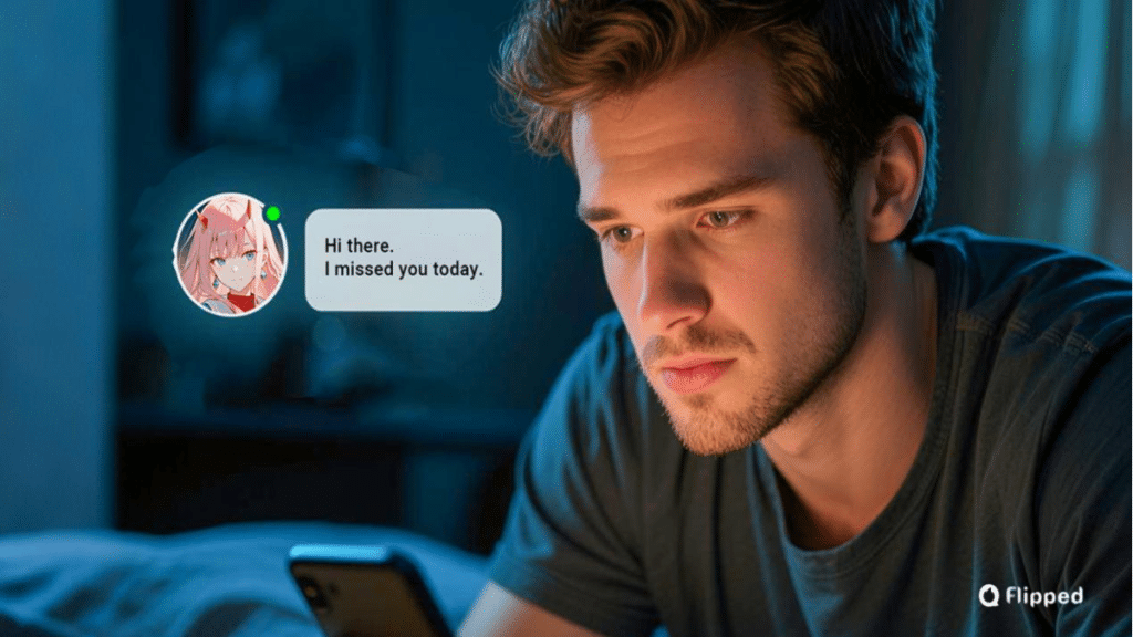 Flipped Chat and the Loneliness Economy How AI Companions Are Reshaping Emotional Connection