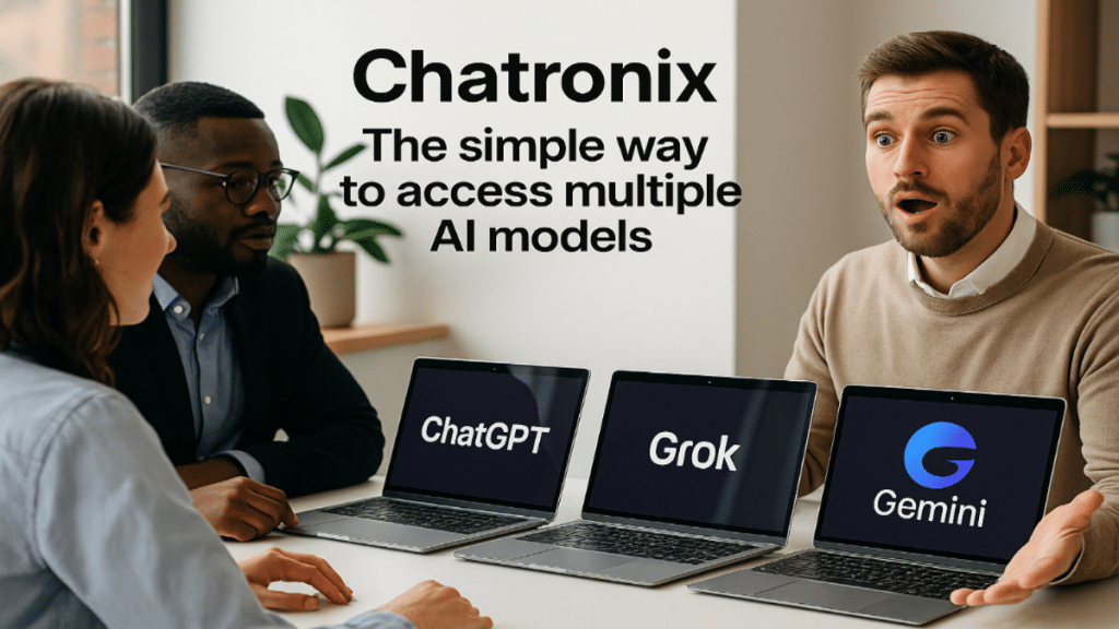 Why Enterprise Teams Pay $600 for ChatGPT, Grok, Gemini When Chatronix Delivers Same Access for $25