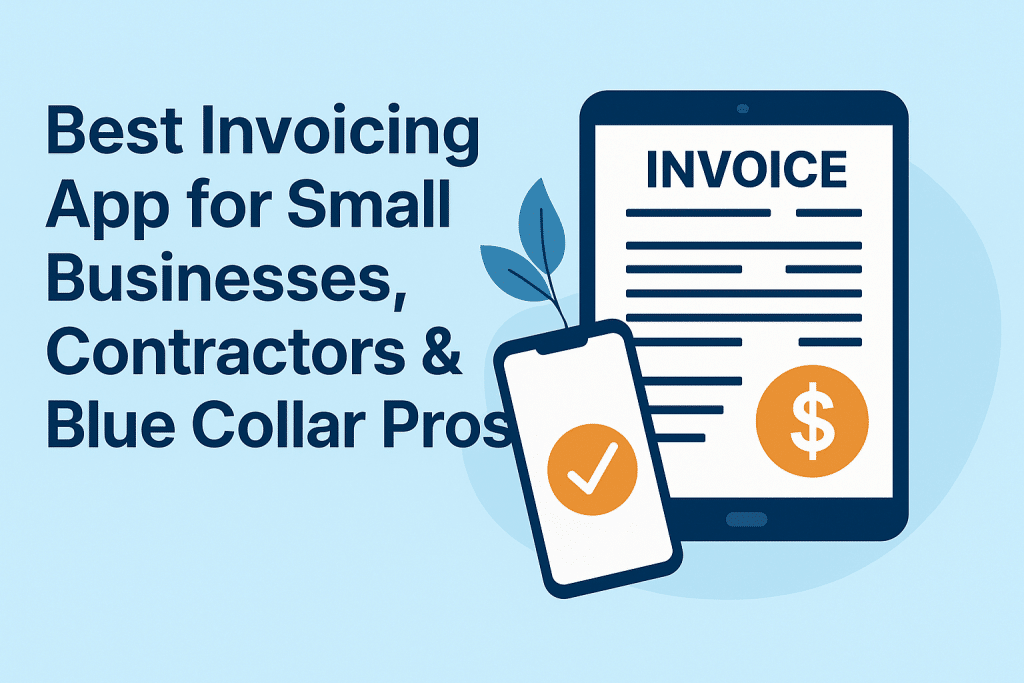 Best Invoicing App for Small Businesses, Contractors & Blue Collar Pros