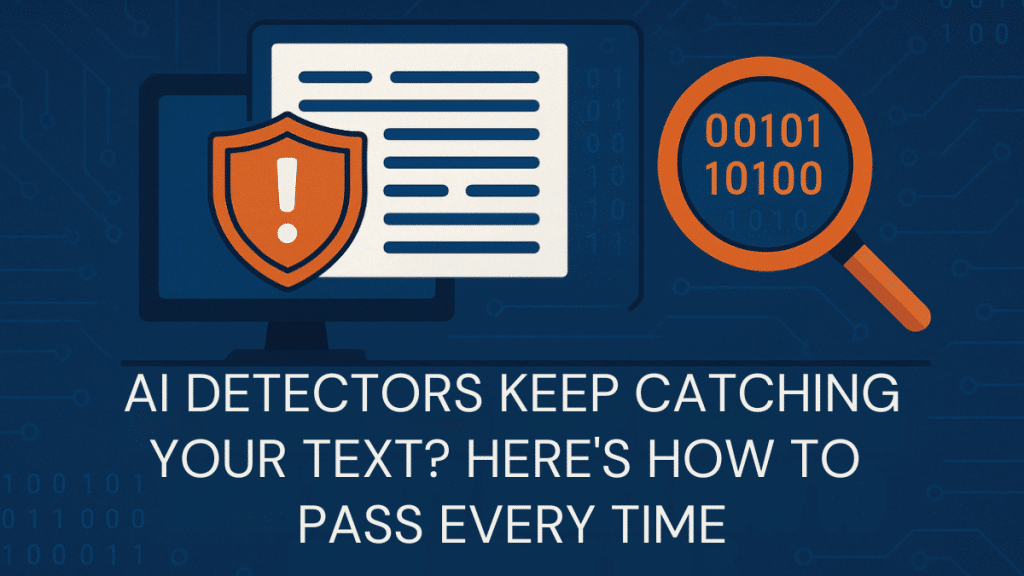 AI Detectors Keep Catching Your Text? Use AI Humanization to Pass Every Time