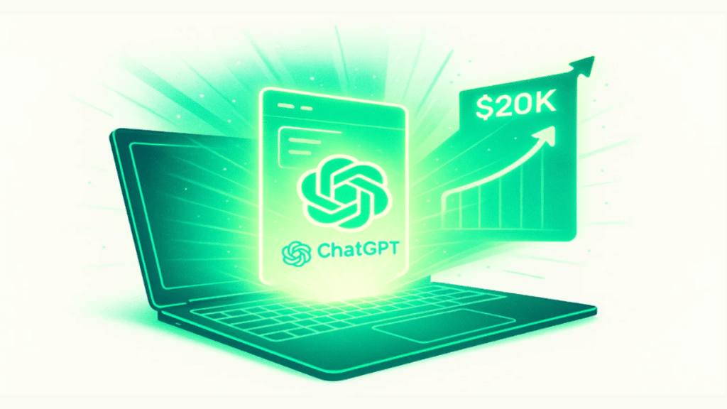 ChatGPT Turned a Weekend Prototype Into a Real App — A Solo Founder Closed His First $20K Client