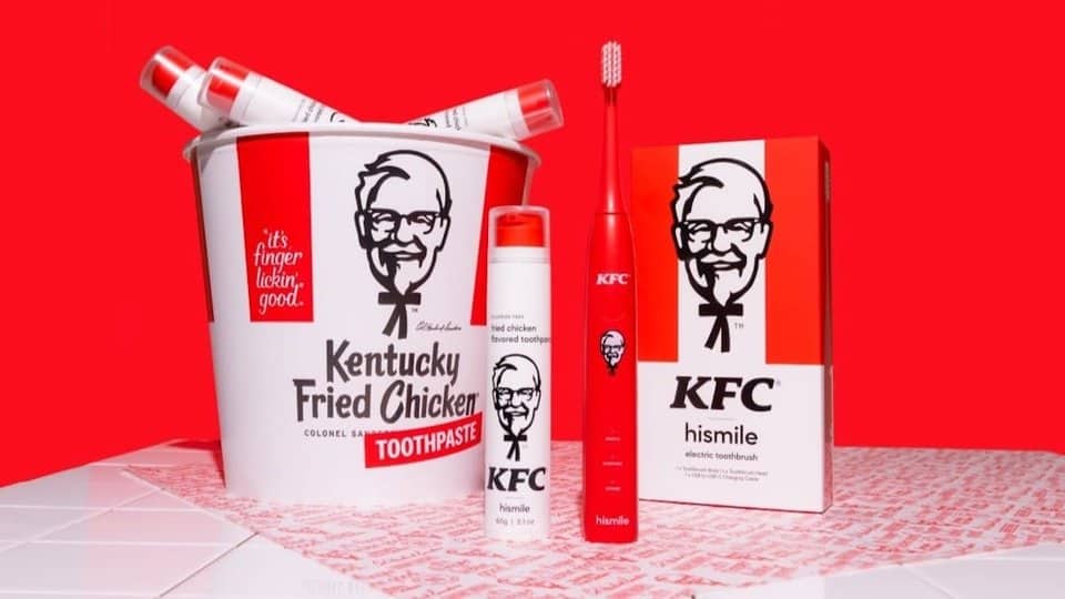 KFC Toothpaste: Unconventional Fried Chicken Toothpaste