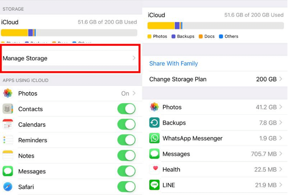 check icloud space