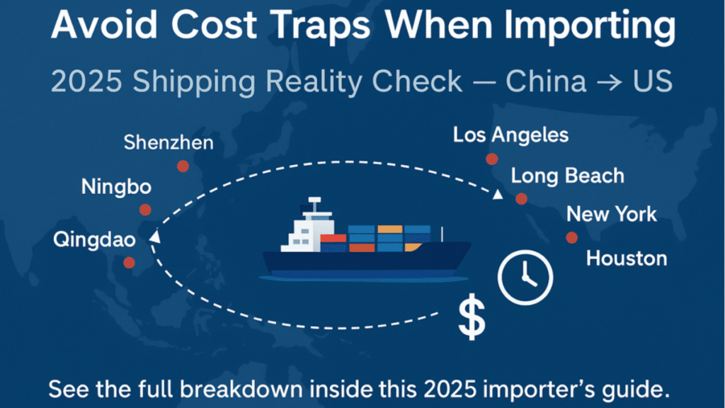 Shipping from China to US 9 Cost Traps to Watch in 2025